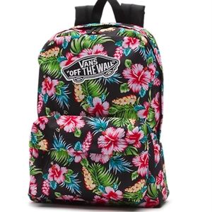 Van's Hawaiian Floral Backpack